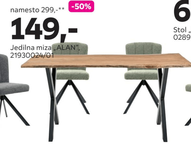 Jedilna miza „ALAN