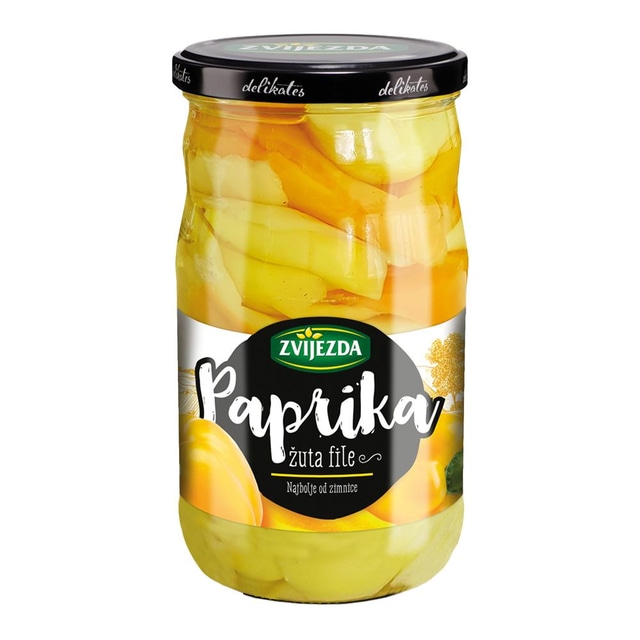 Rumena paprika fileji Zvijezda - Mercator katalog