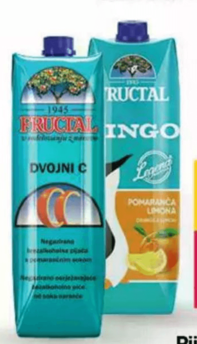 Pijača Fructal Pingo - Mercator katalog