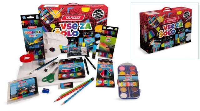 Komplet Vse za šolo Target