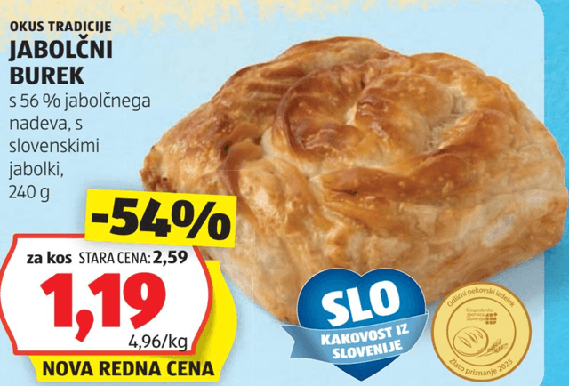 Jabolčni Burek