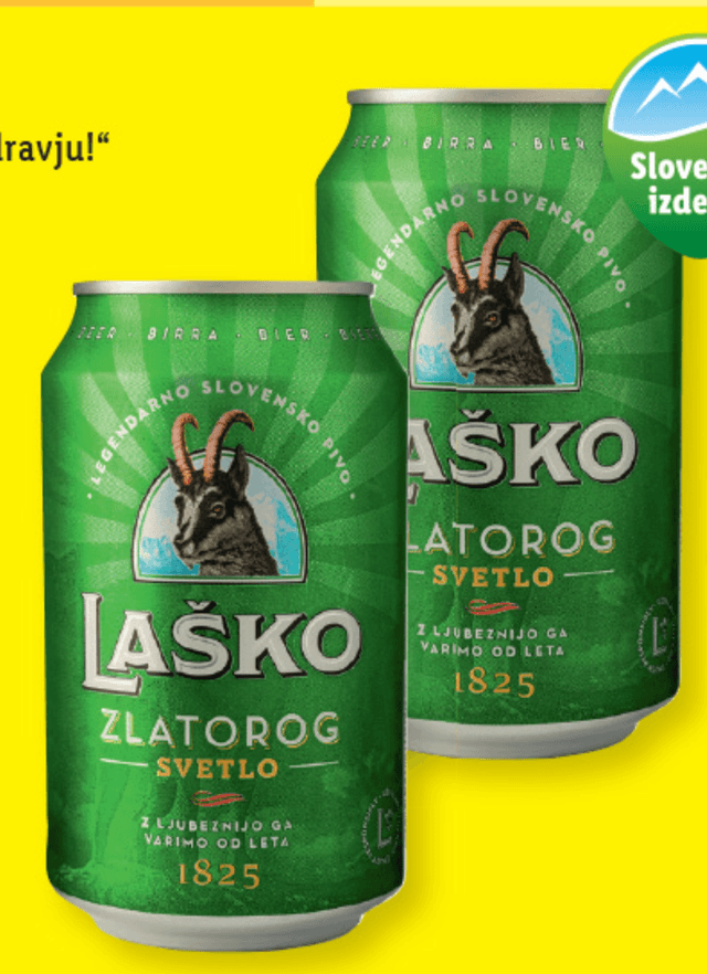 Laško Svetlo pivo - Lidl katalog